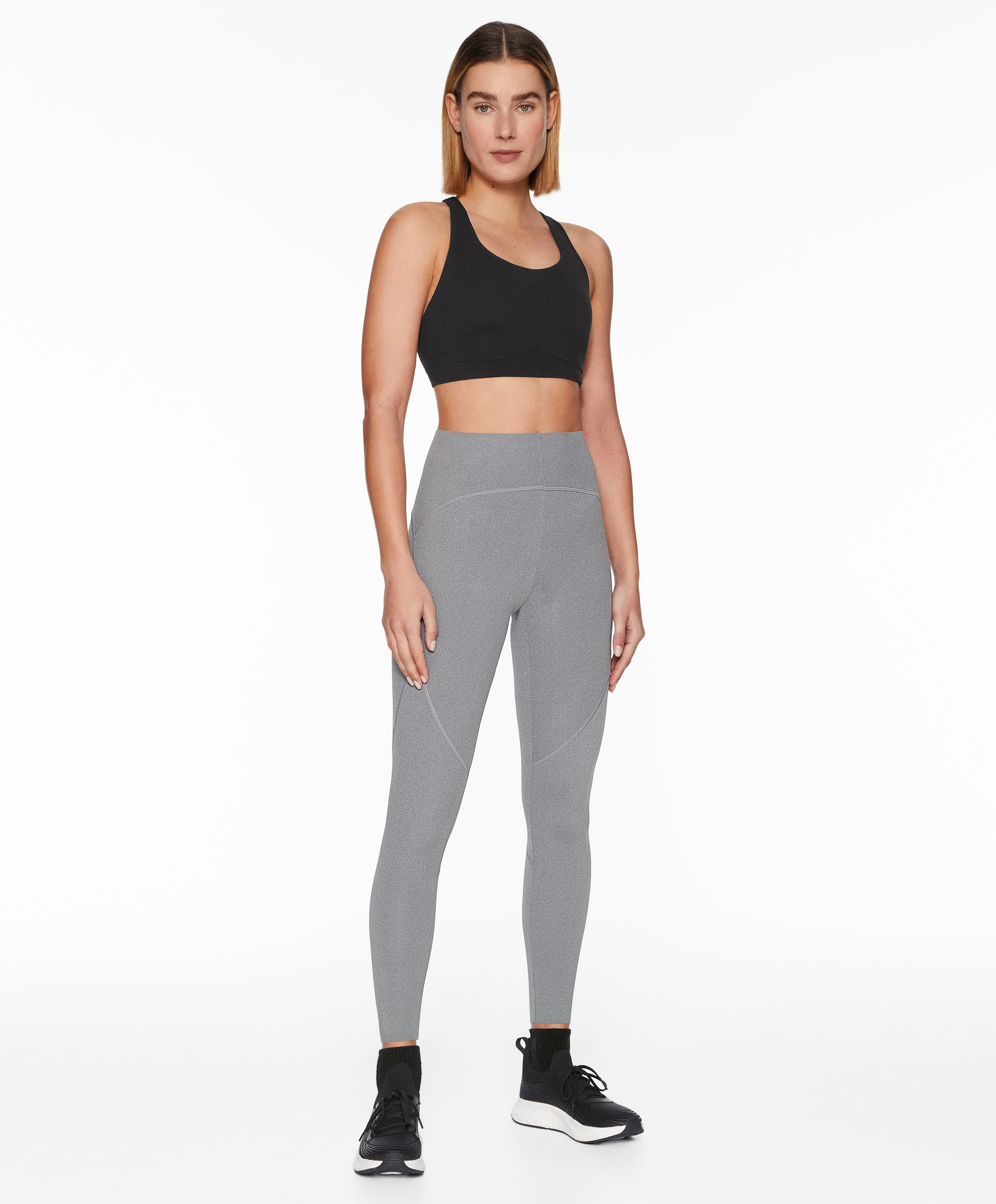 OYSHO Basic compressive ankle-length leggings