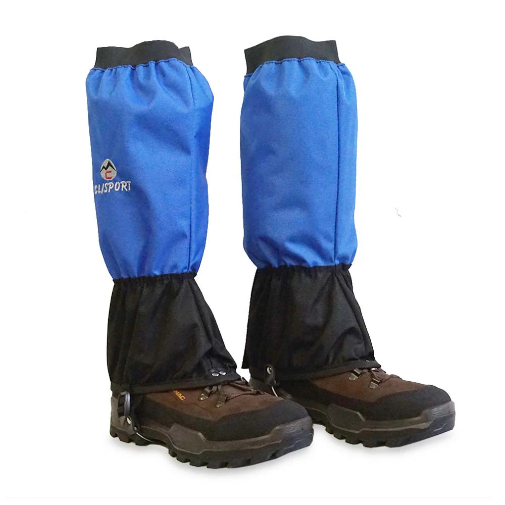 Clisport Medium Blue Gaiters - Pack of 2 snow gaiters