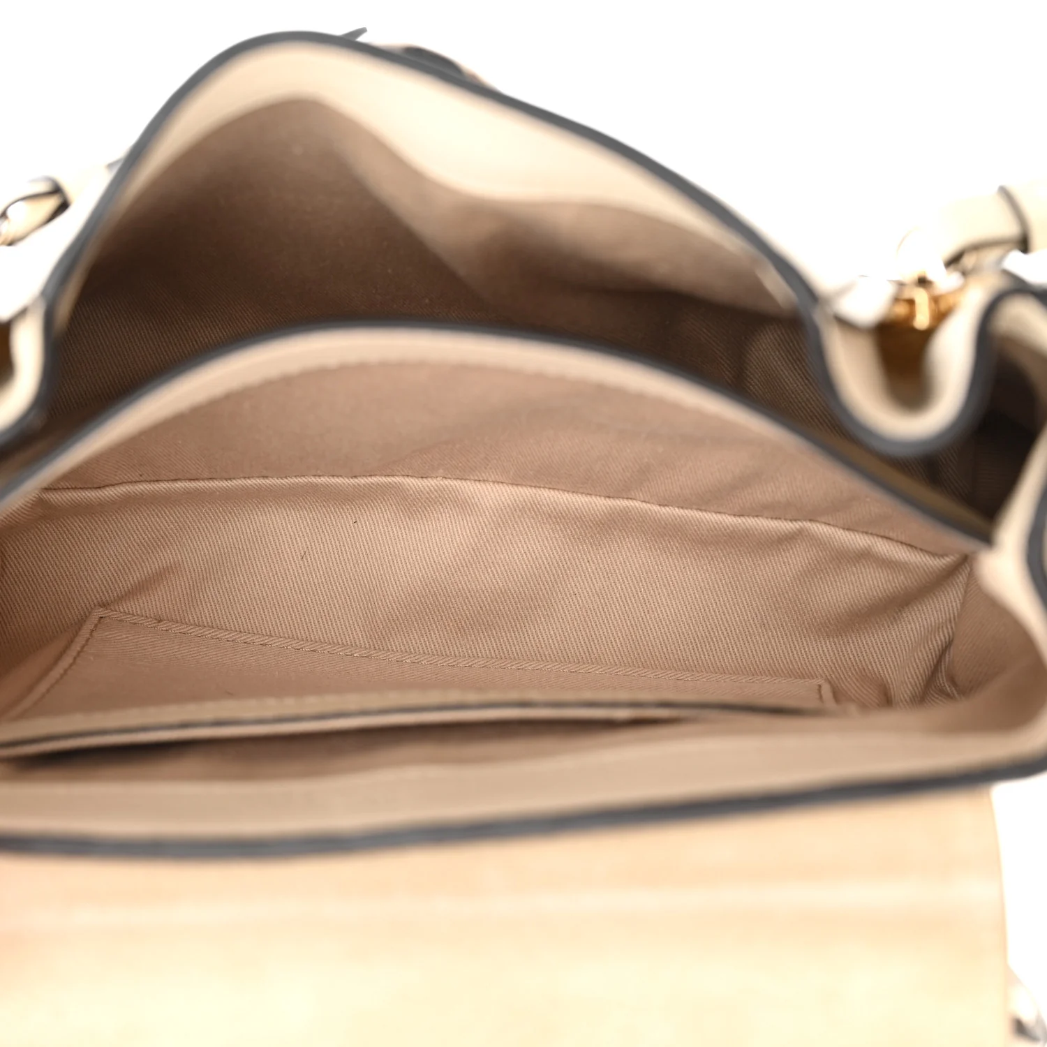 Calfskin Mini Faye Day Shoulder Bag Off White - Top Club