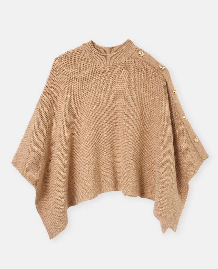 Pimkie Cape en tricot avec détail boutons