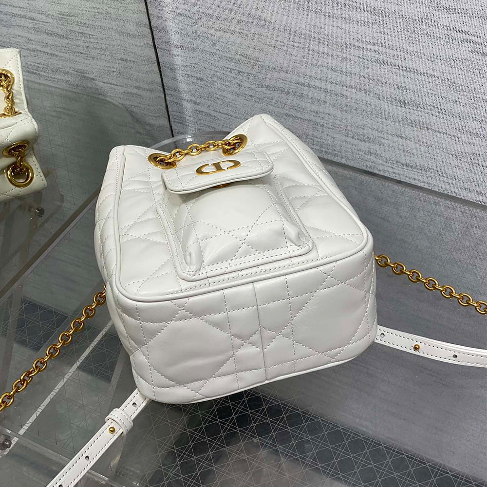 Dior Small Dior Caro Multicarry Backpack with Chain(HIGH-END GRADE) - Top Club