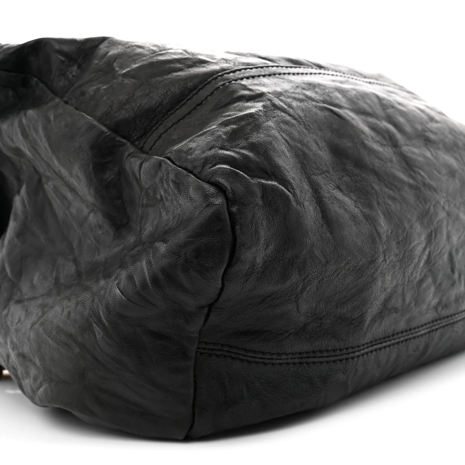 Tumbled Sheepskin Large Pandora Black - Top Club
