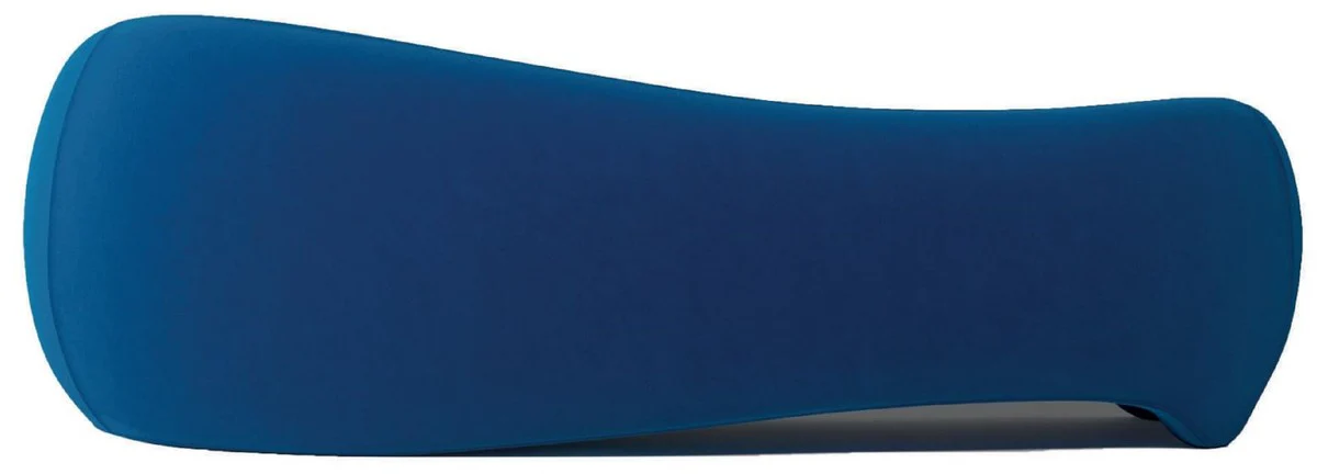 Luxury velvet sofa blue 280 x 105 x H. 68 cm - living room sofa - hotel sofa - living room furniture - hotel furniture - luxury furniture