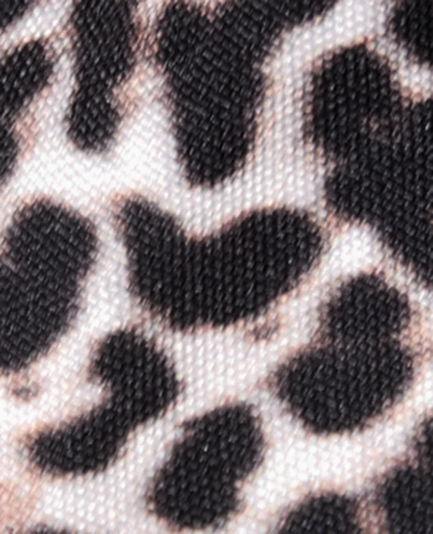Pimkie Déco de sac nœud léopard et cœur