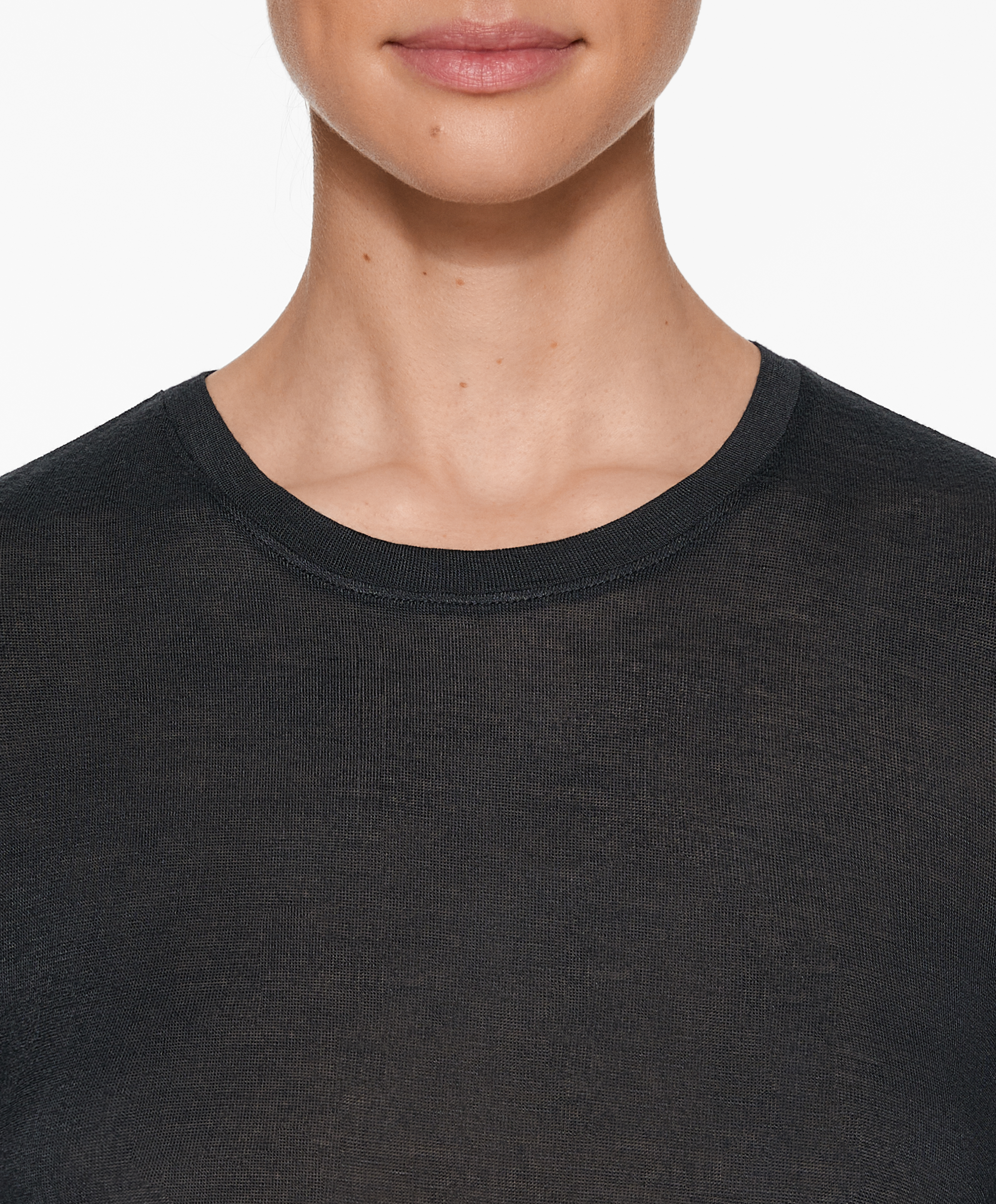 OYSHO Extra-fine long-sleeved T-shirt