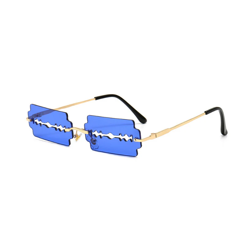 Trendy Hollow Blade Style Sunglasses for Fashionistas - XYPARS