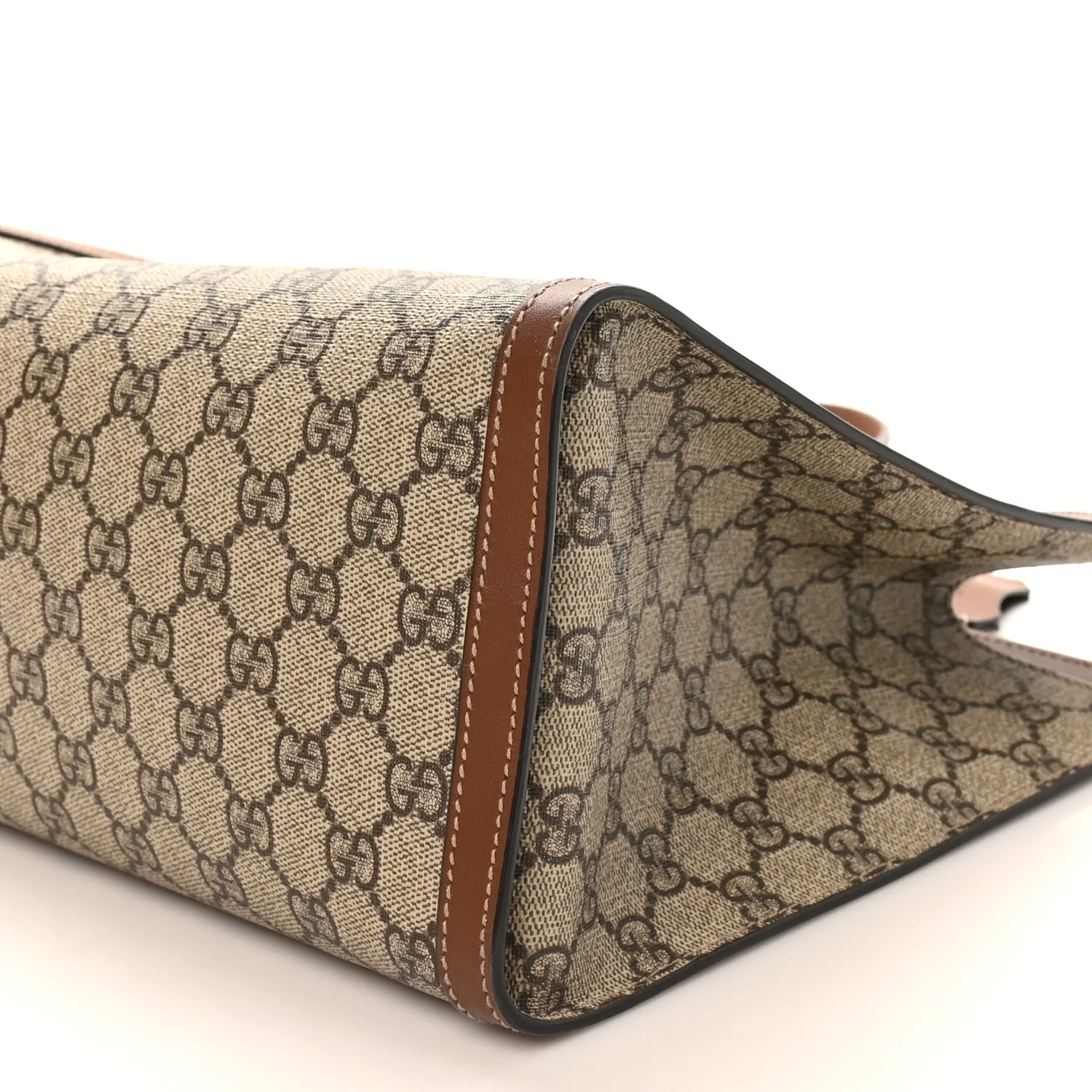 GG Supreme Monogram Medium Padlock Tote Beige Cuir - Top Club