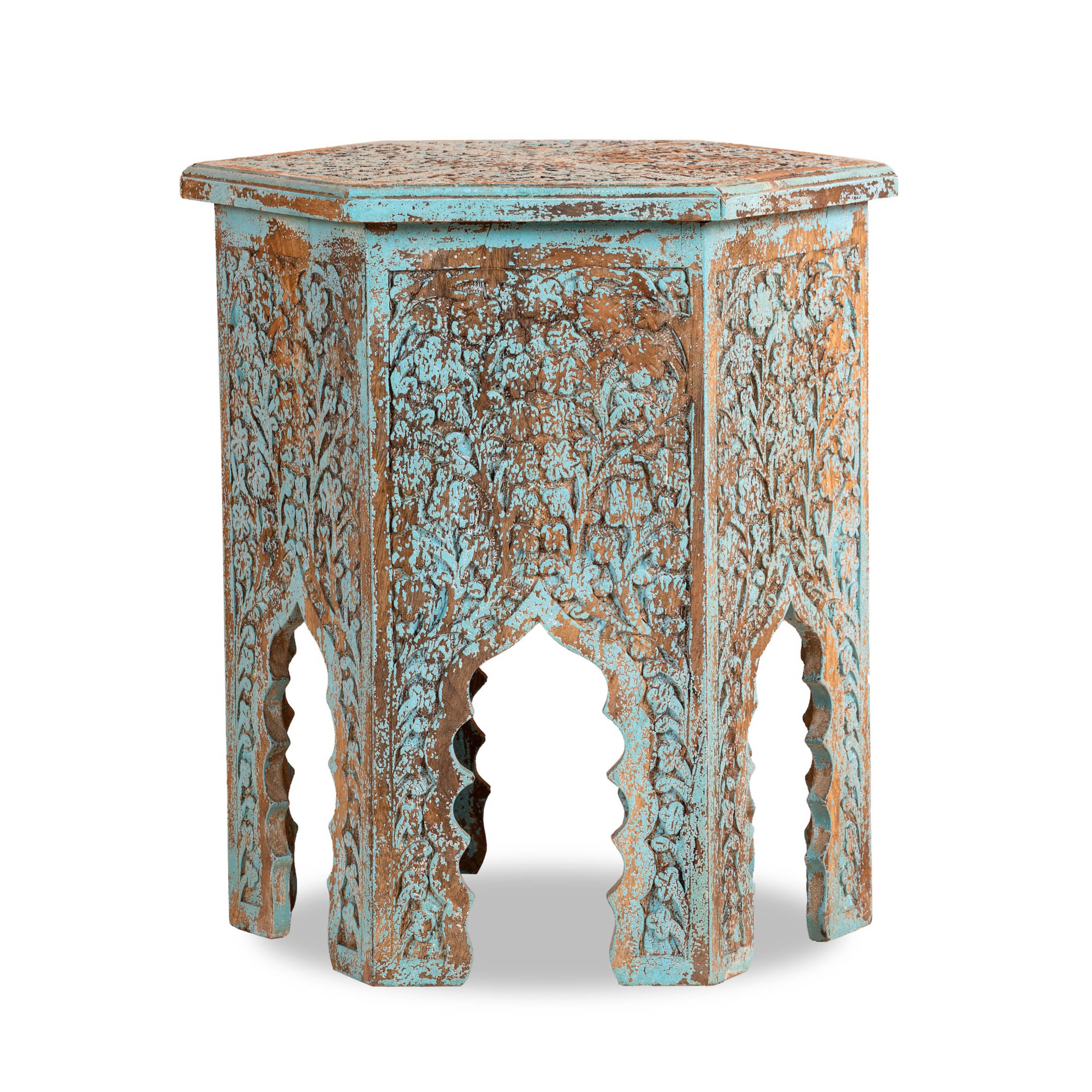Bijzettafel Amreli Blue 53 cm
