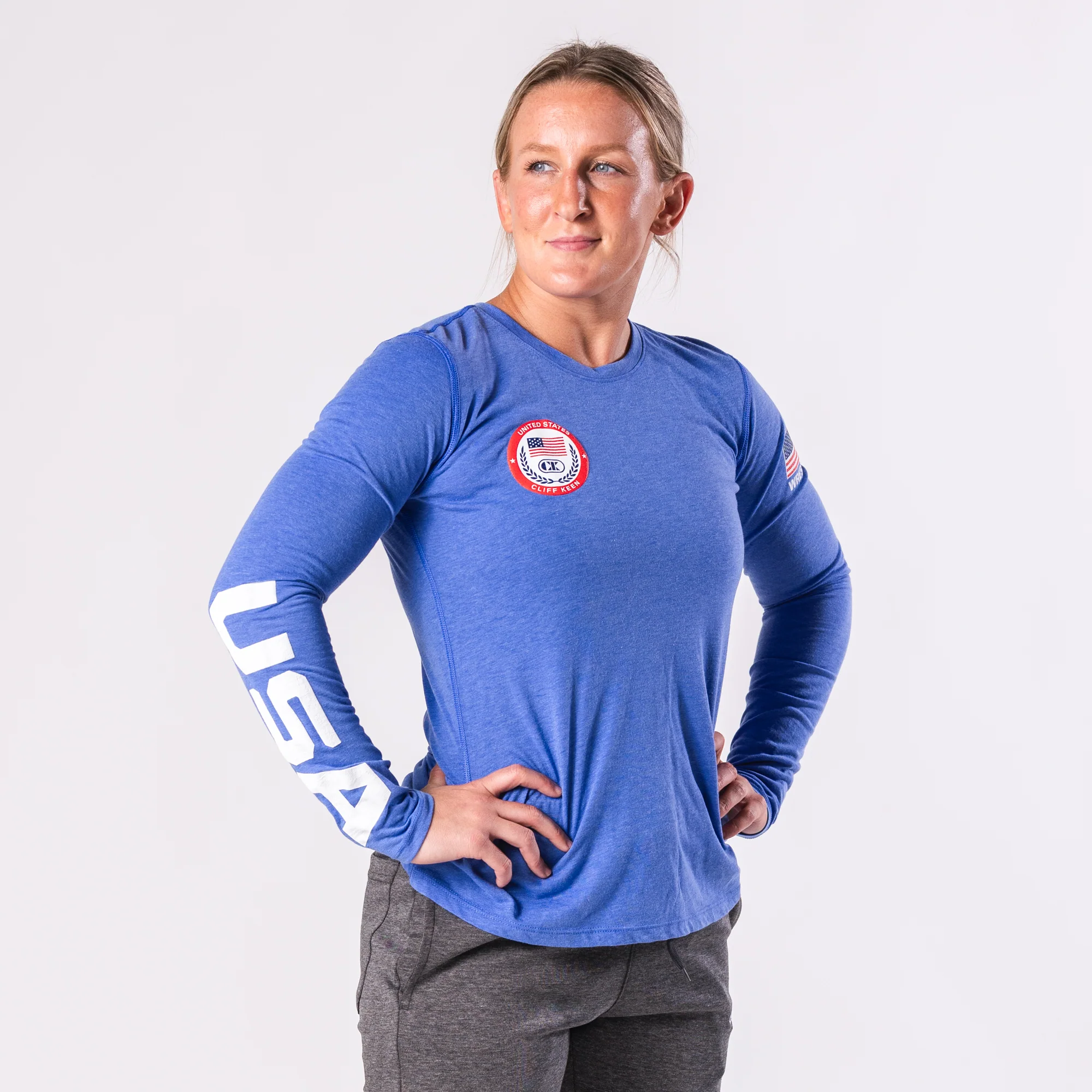 USA Women's Long Sleeve - MoB Apparel