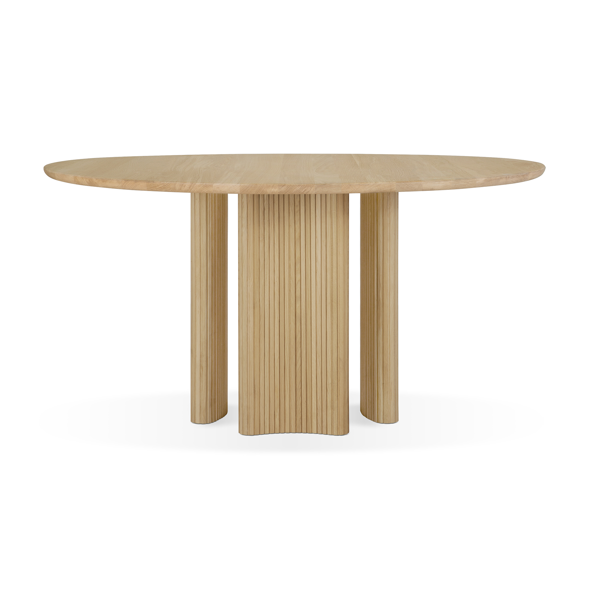 Ethnicraft - Roller Max eettafel 150  rond - eiken