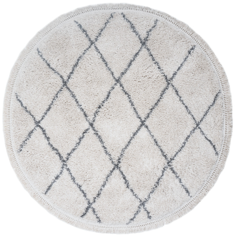 Rond vloerkleed Souk cream ø200