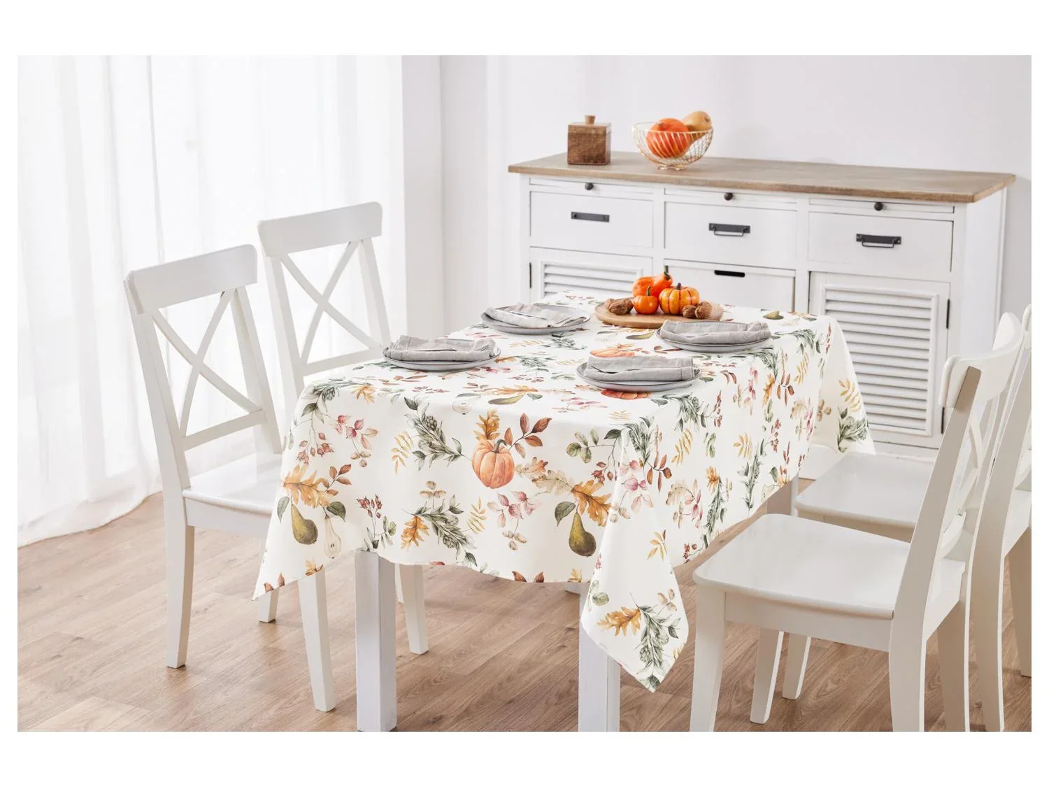 LIVARNO home Set de nappe et chemins de table