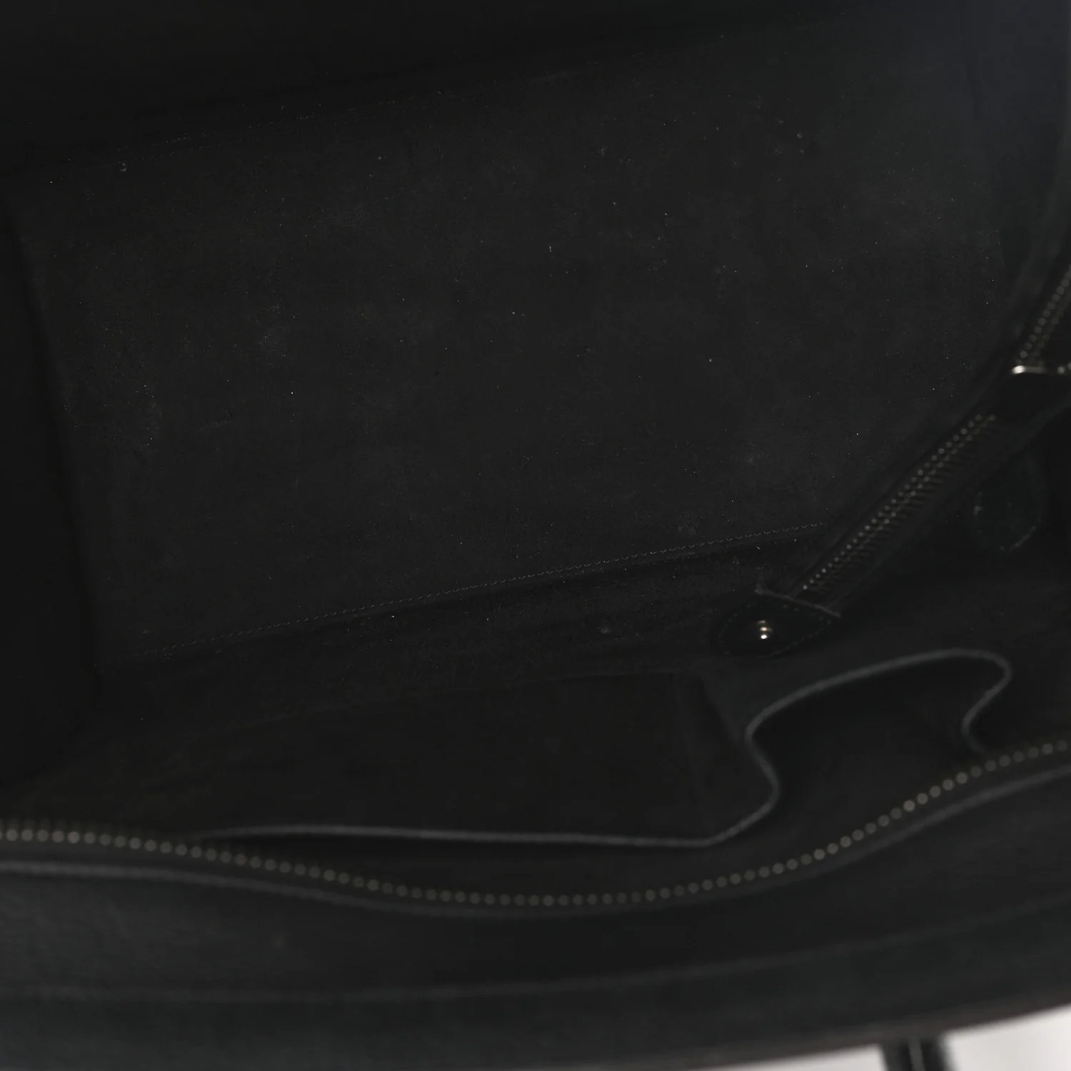 Drummed Calfskin Mini Luggage Black - Top Club