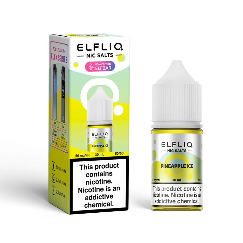 ELFLIQ e-liquidy z solą nikotynową 30 ml