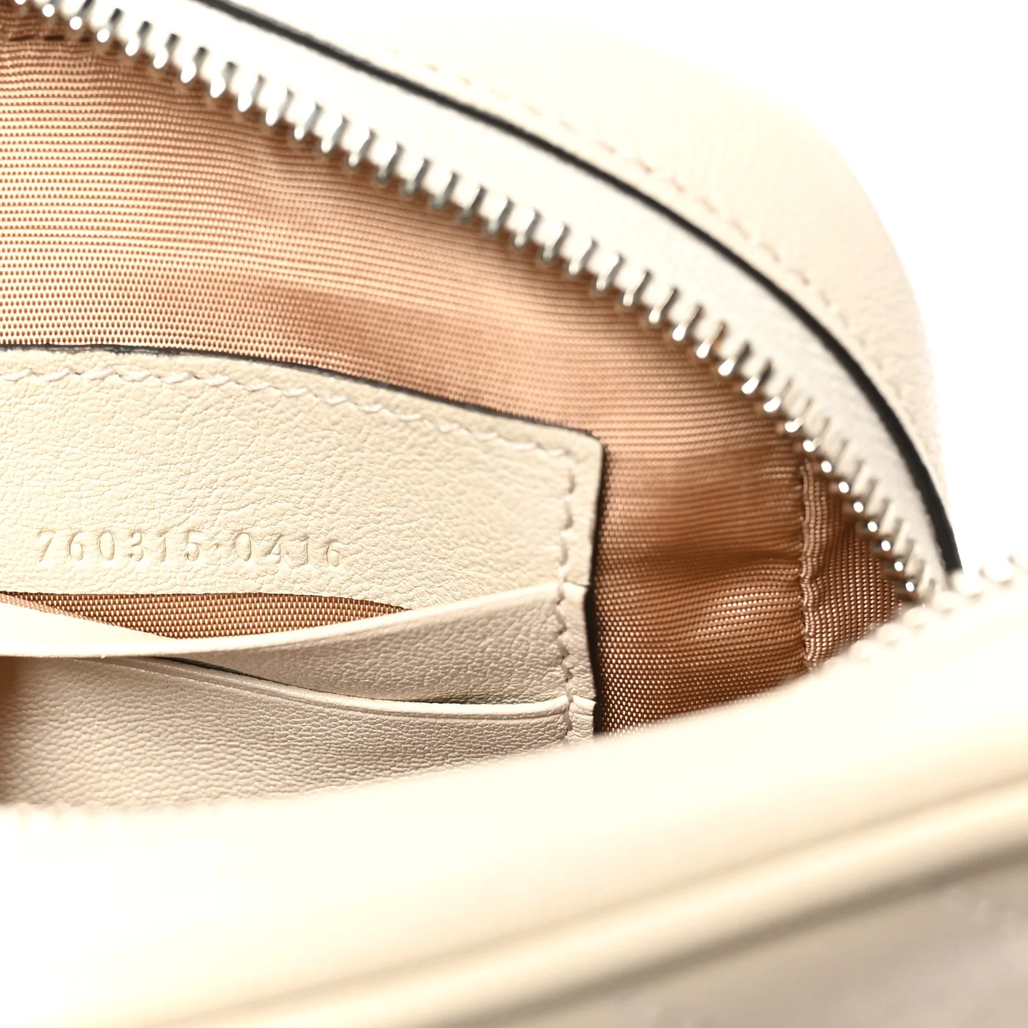 Sakai Be Green Calfskin Diagonal Stitched Mini Blondie Vertical Shoulder Bag Mystic White - Top Club