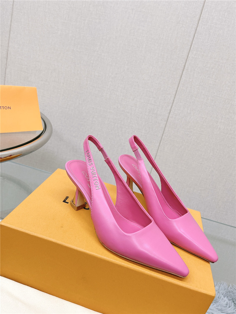 louis vuitton LV early spring new slingback high heels - Sneaker Replica Workshop