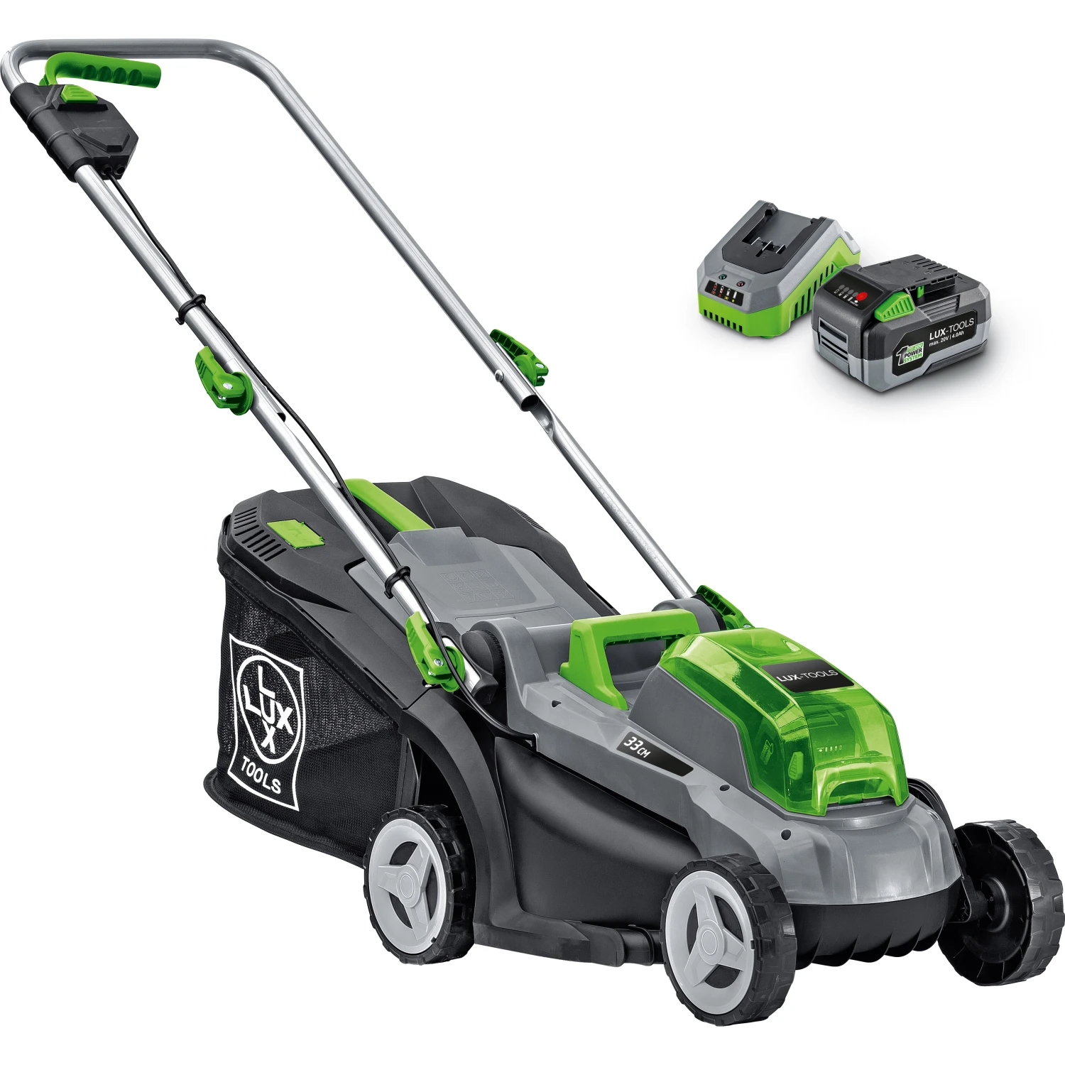 Tagliaerba a batteria LUX PowerSystem 1 da 20 V L taglio 33 cm