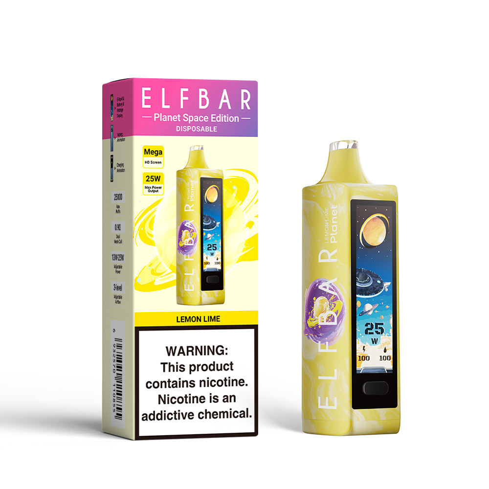 ELF BAR PLANET 25K Rechargeable Disposable Vape (All Flavours)