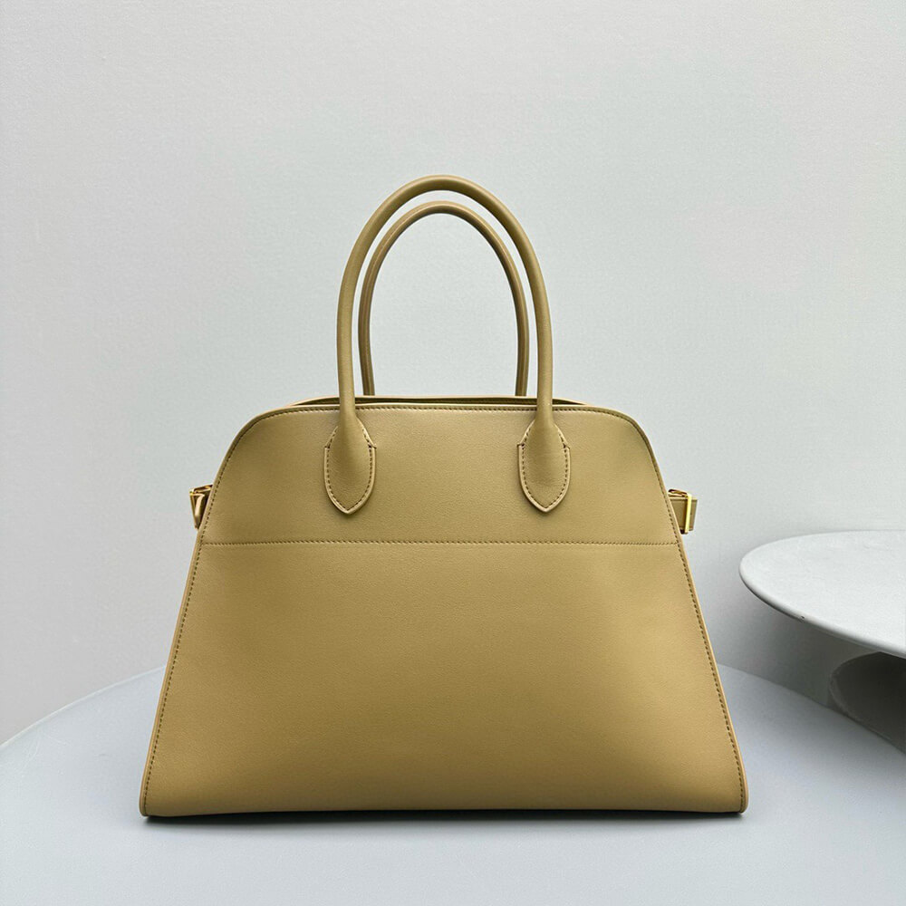 THE ROW  Soft Margaux 15 leather bag(High-end Grade) - Top Club