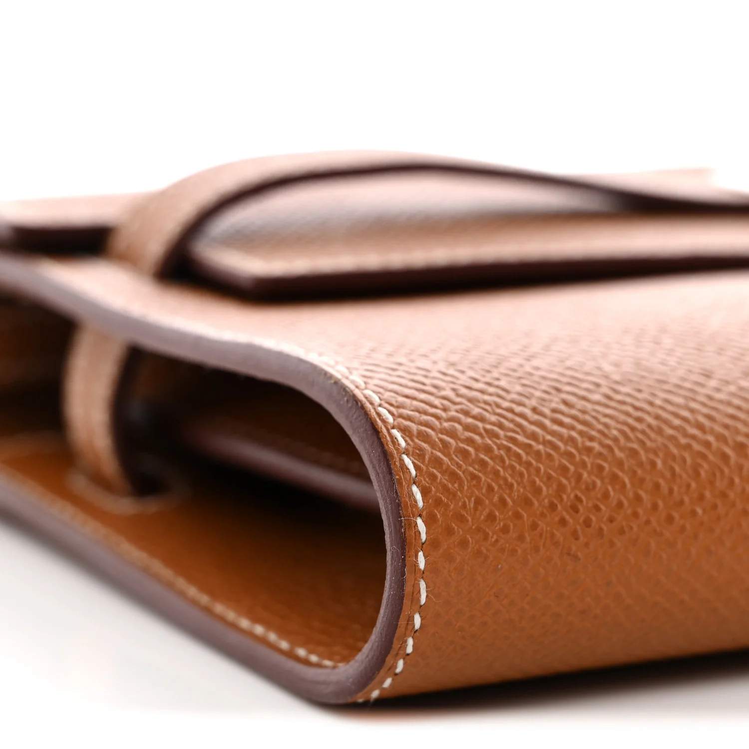 Epsom Kelly Wallet To Go Gold - Top Club