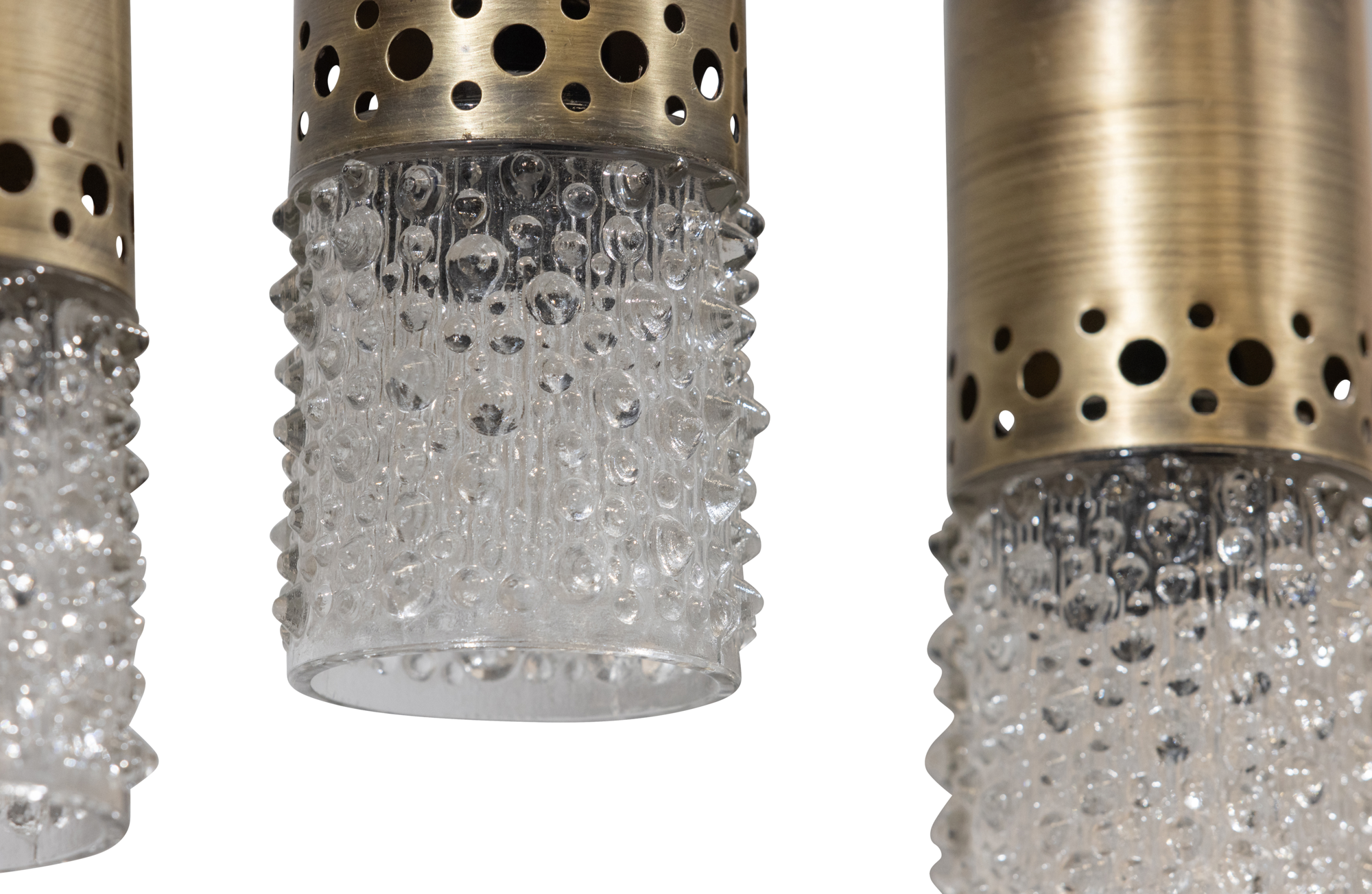 Hanglamp Sprinkle 5 lampen - antique brass