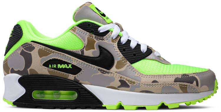Air Max 90  Green Camo  CW4039-300 - Sneaker Replica Workshop