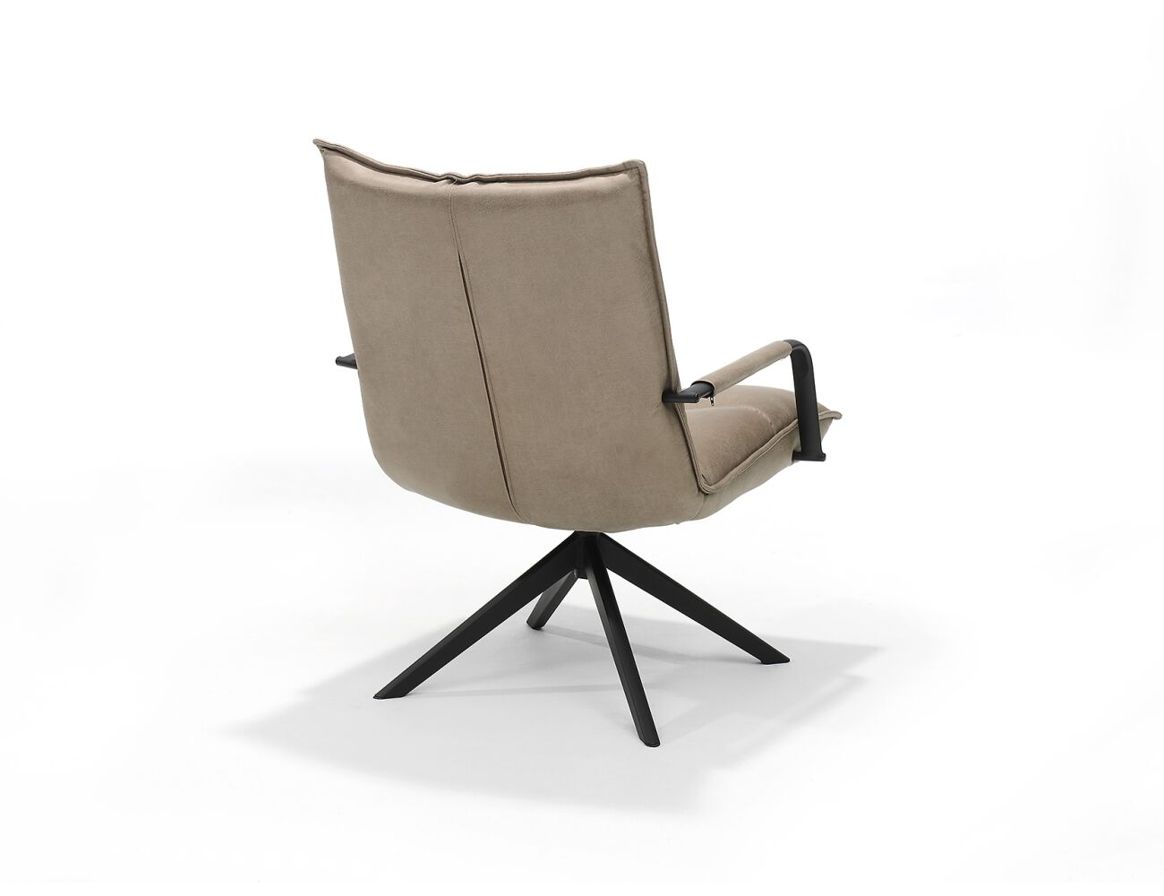 Draaifauteuil Jacketti microleder Liver