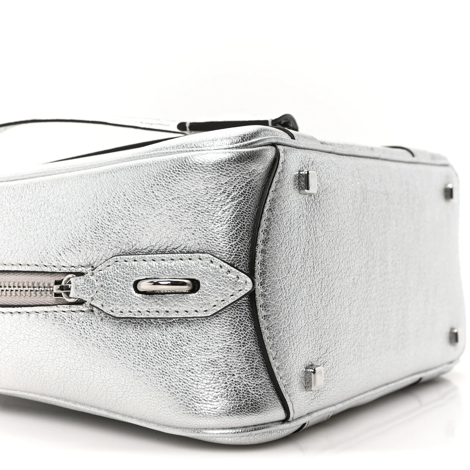 Metallic Chevre Mignon BB Silver - Top Club