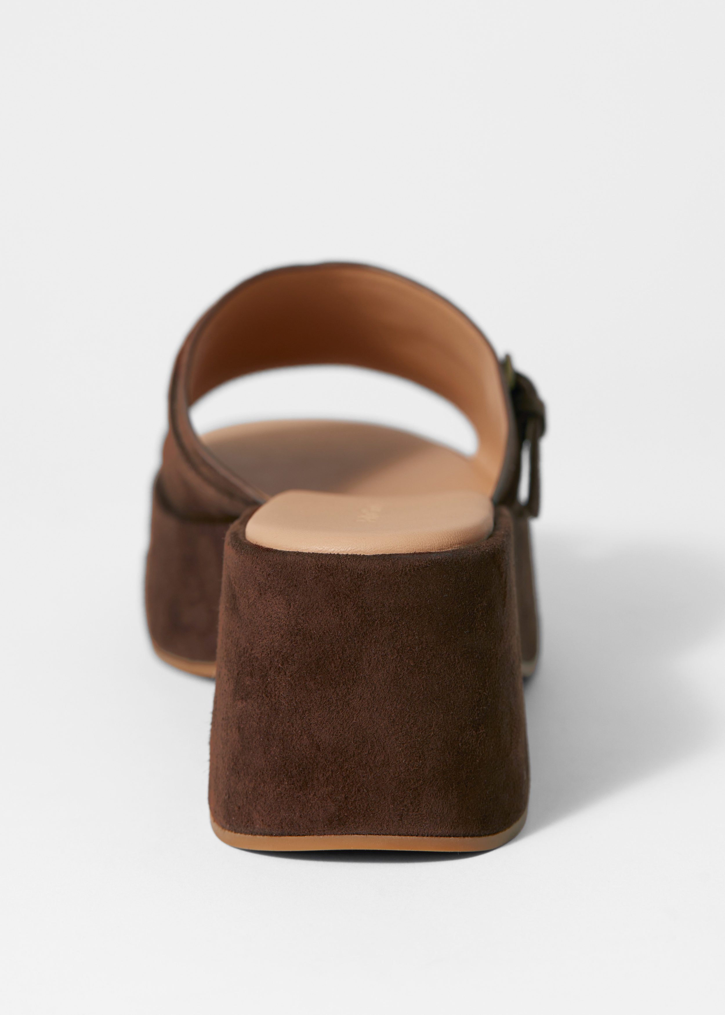 & Other Stories SUEDE PLATFORM MULES