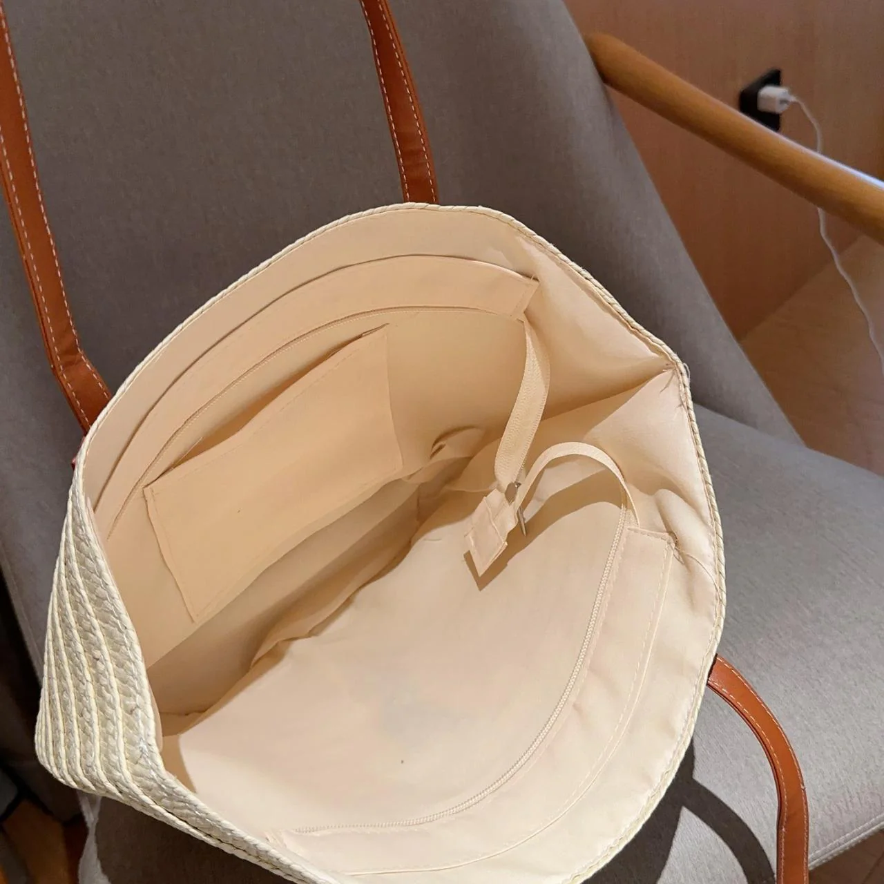SAINT LAURENT ysl straw basket tote bag Tote - Top Club