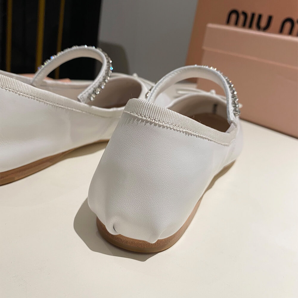 MiuMiu Leather ballerinas - Top Club