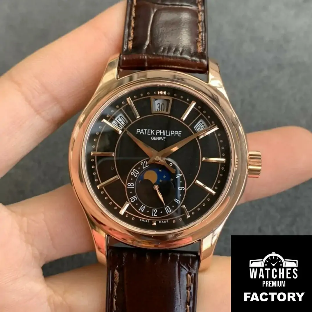 Patek Philippe Complications 5205R-010 GR Factory Black Strap