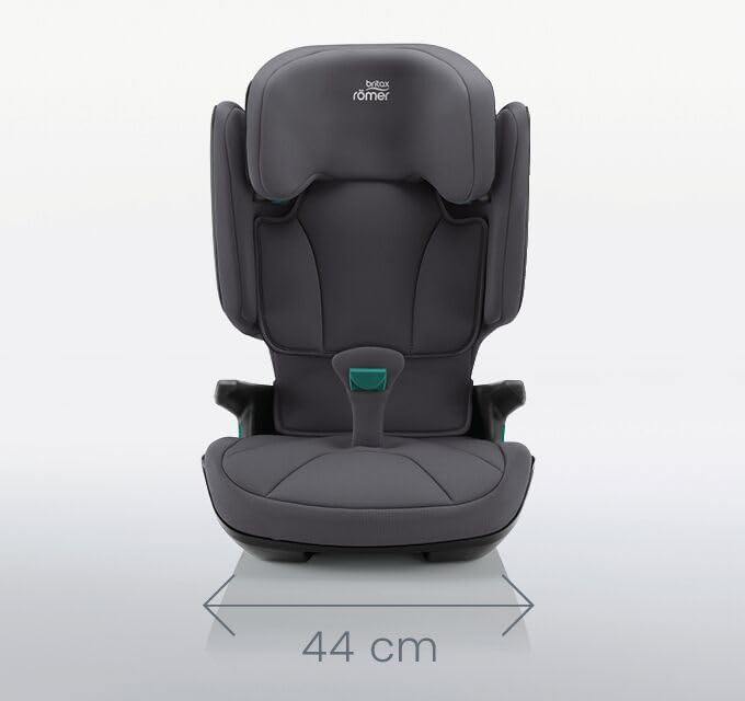 BRITAX RÖMER KIDFIX 2 Z-LINE seggiolino auto, per bambini 100-150 cm (i-Size) con e senza ISOFIX, 3,5-12 anni, Midnight Grey