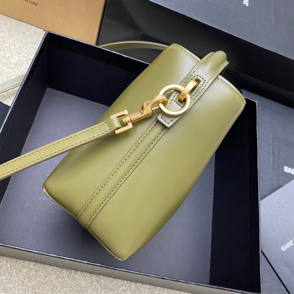 YSL LE 37 mini in shiny leather - Top Club