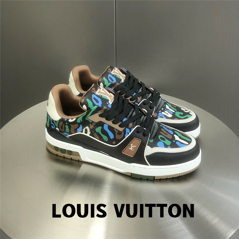 louis vuitton LV graffiti couple sneakers - Sneaker Replica Workshop