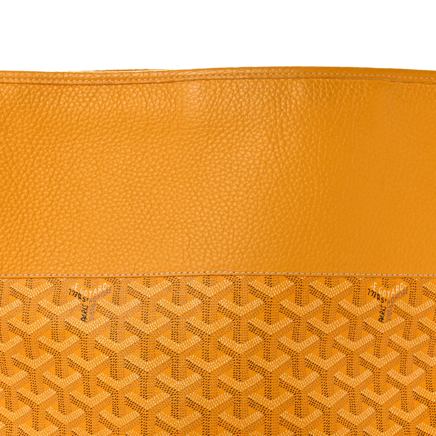 Goyardine Grenadines Hobo Yellow - Top Club