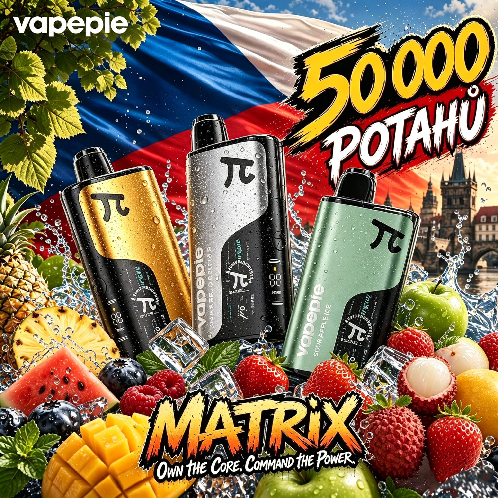 VAPEPIE MATRIX 50 000 Potahů - Výroční novinka