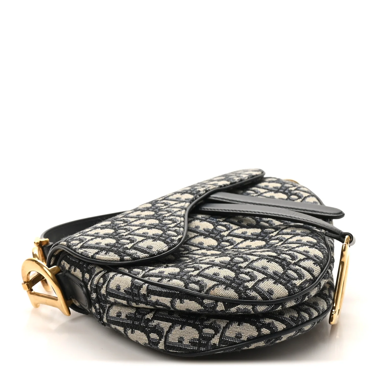 Oblique Saddle Bag Blue - Top Club
