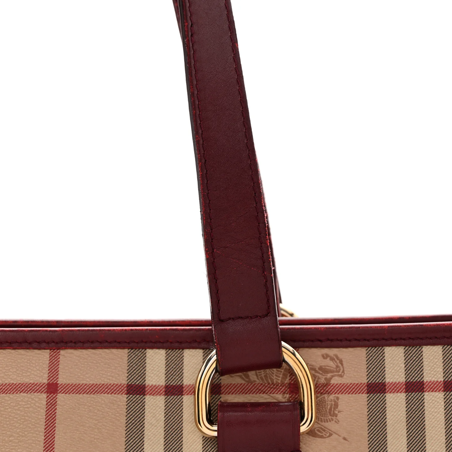Haymarket Check Medium Regent Tote Red - Top Club
