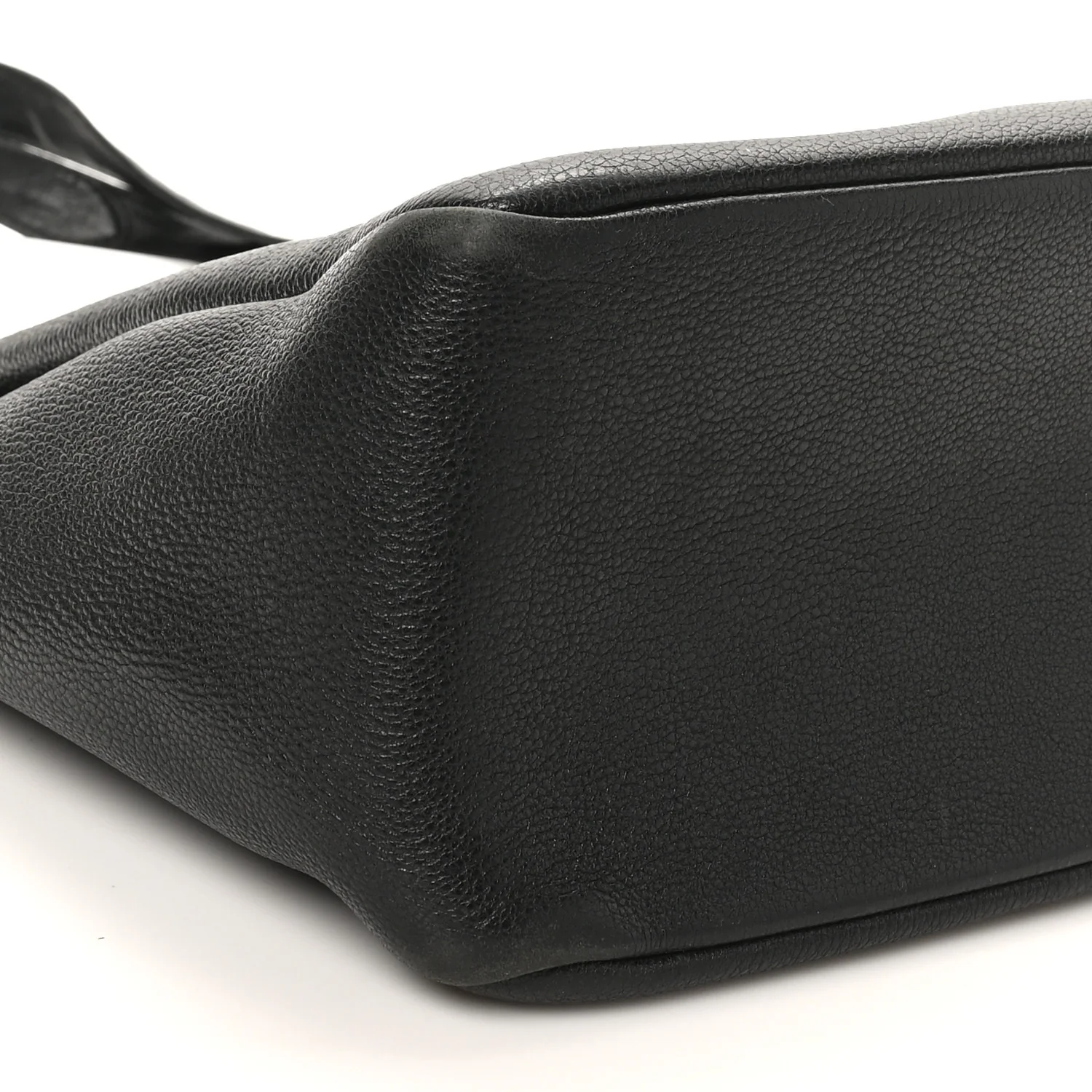 Vitello Daino Soft Large Dynamique Tote Black - Top Club