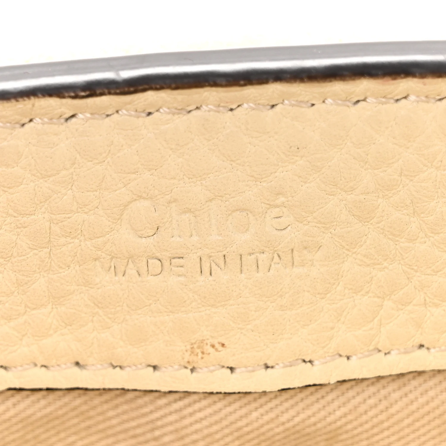 Calfskin Mini Faye Day Shoulder Bag Off White - Top Club