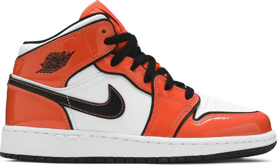 Jordan Reps 1 Mid SE GS  Turf Orange  BQ6931-802 - Sneaker Replica Workshop