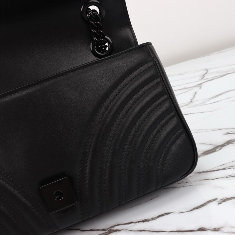 GG Marmont small matelasse shoulder bag - Top Club