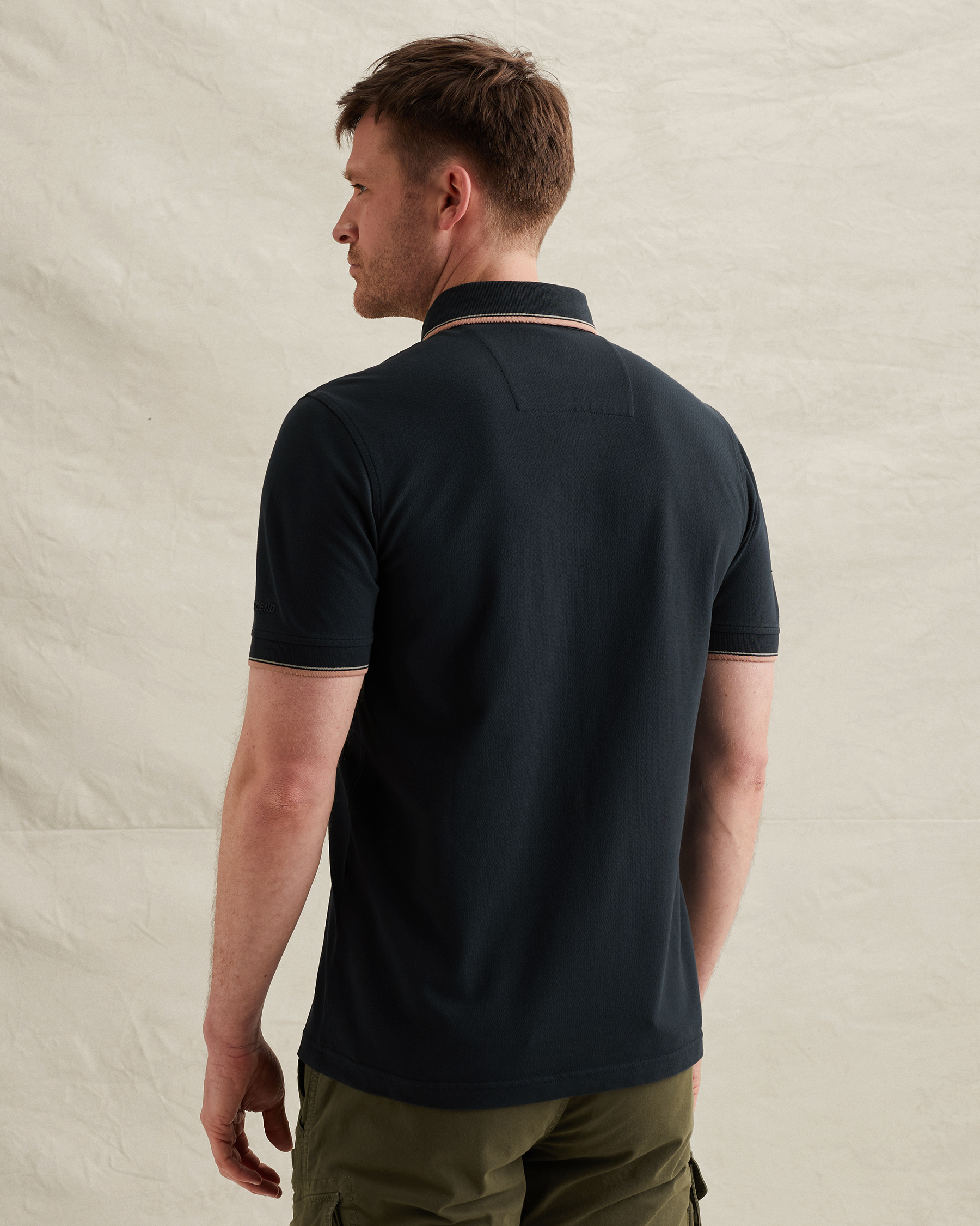 Polo shirt in piqué with artworkx
