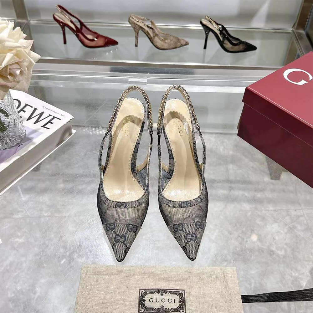 Gucci Signoria slingback pump - Top Club