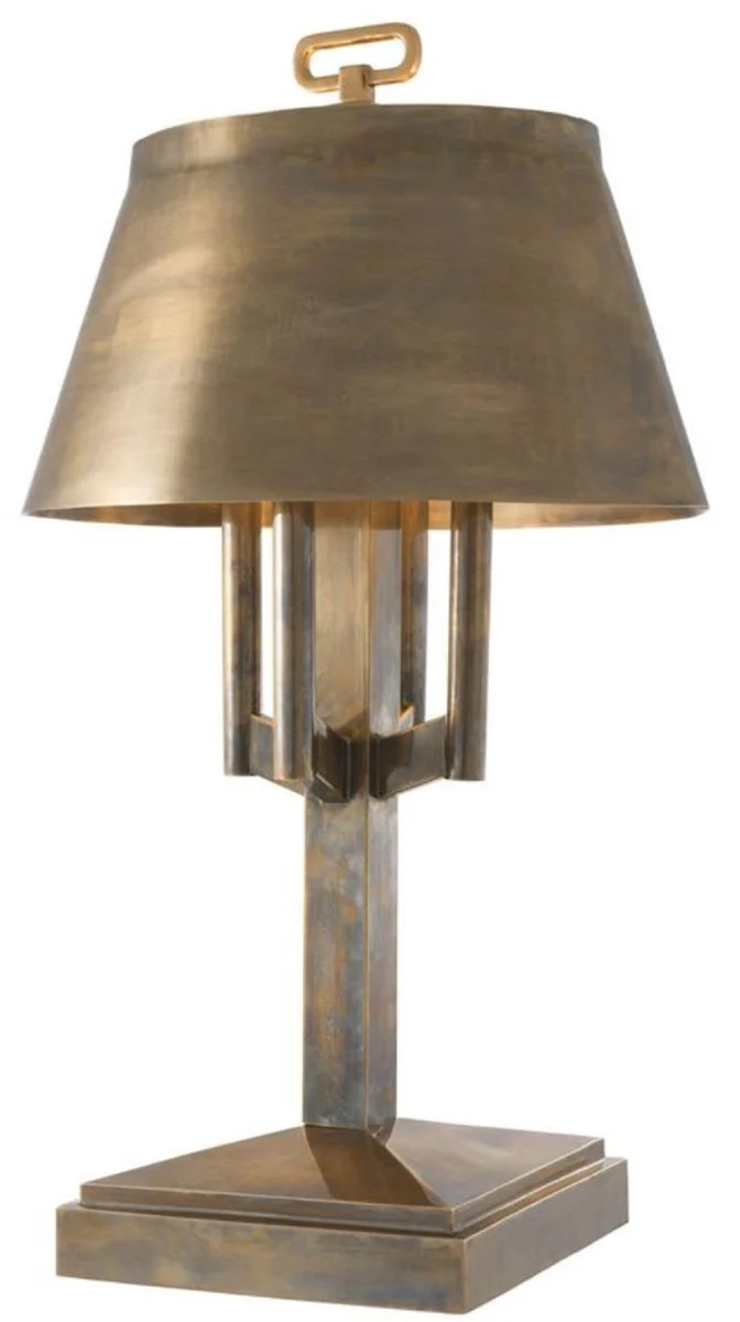 Luxury table lamp vintage brass colored Ø 52 x H. 85 cm - Hotel & Restaurant table lamp