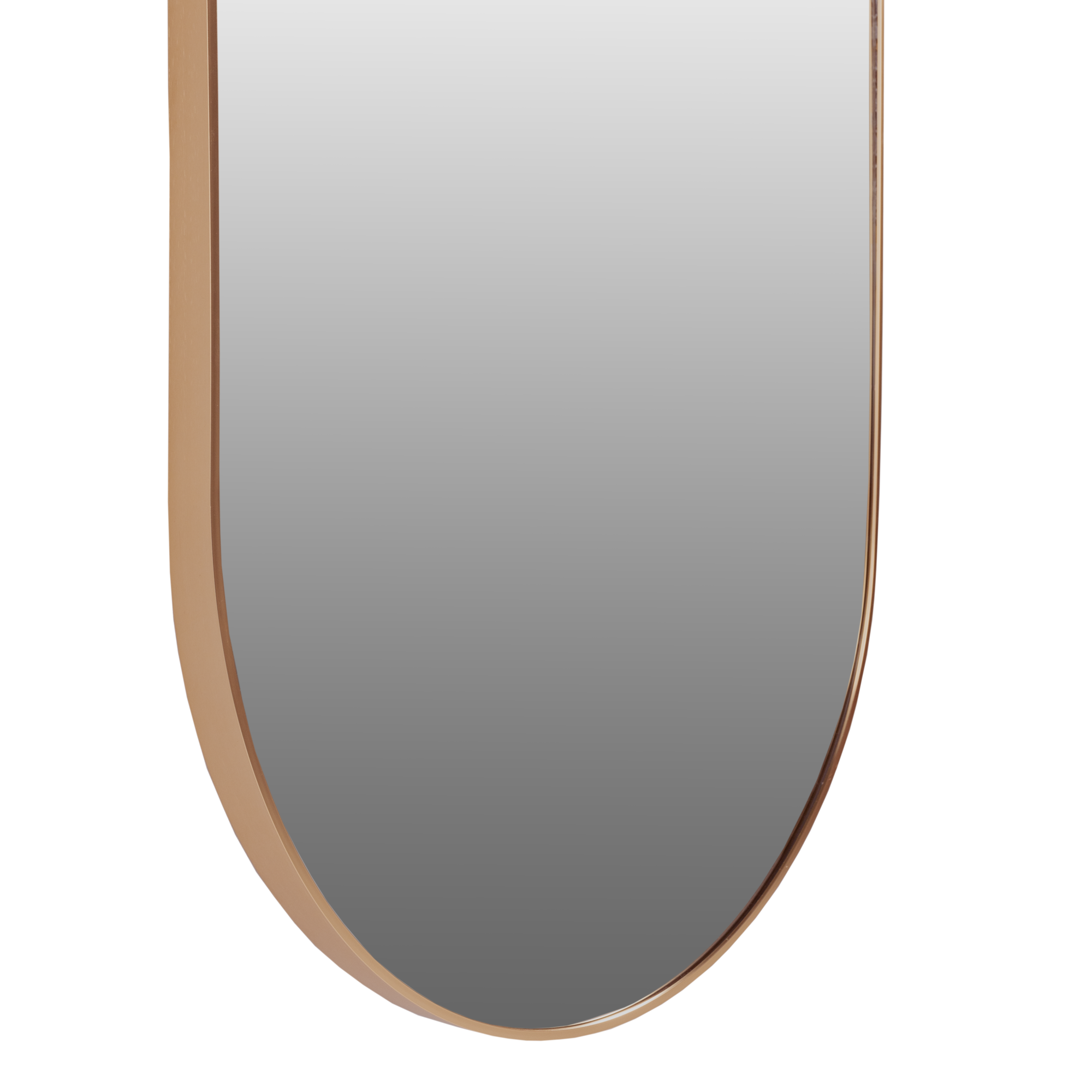 Spiegel ovaal 70x200 - brons