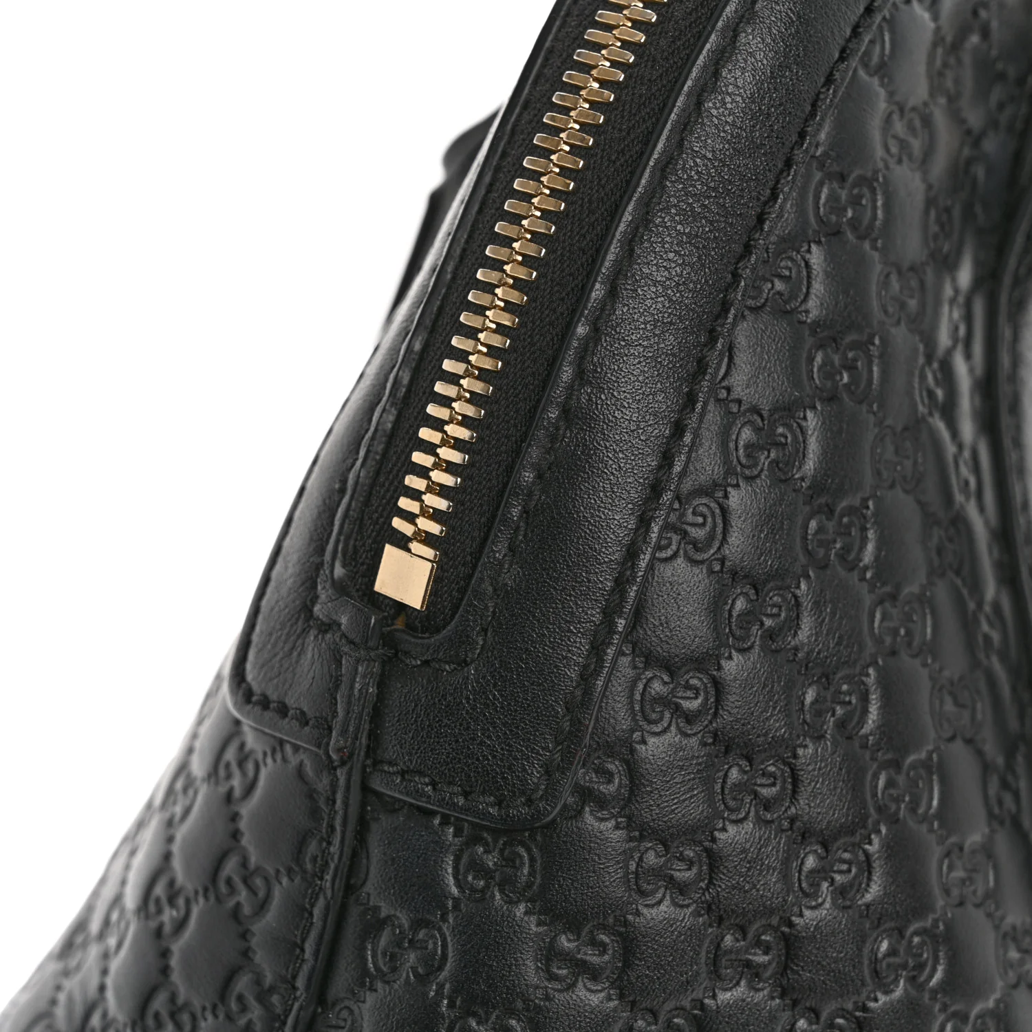 Microguccissima Mini Dome Bag Black - Top Club