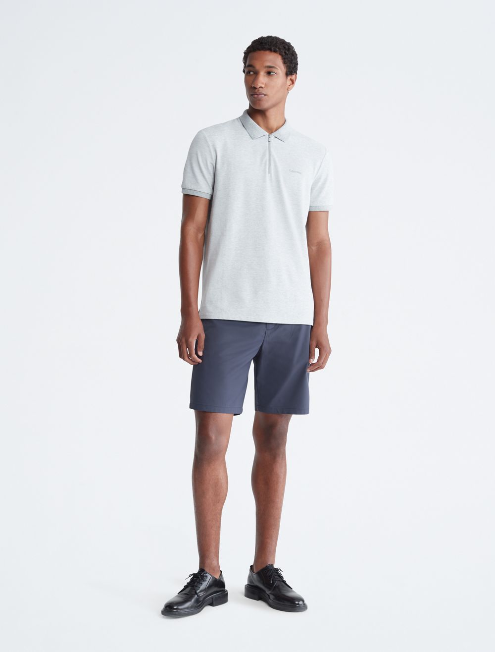 COACH Tech Zip Polo Shirt