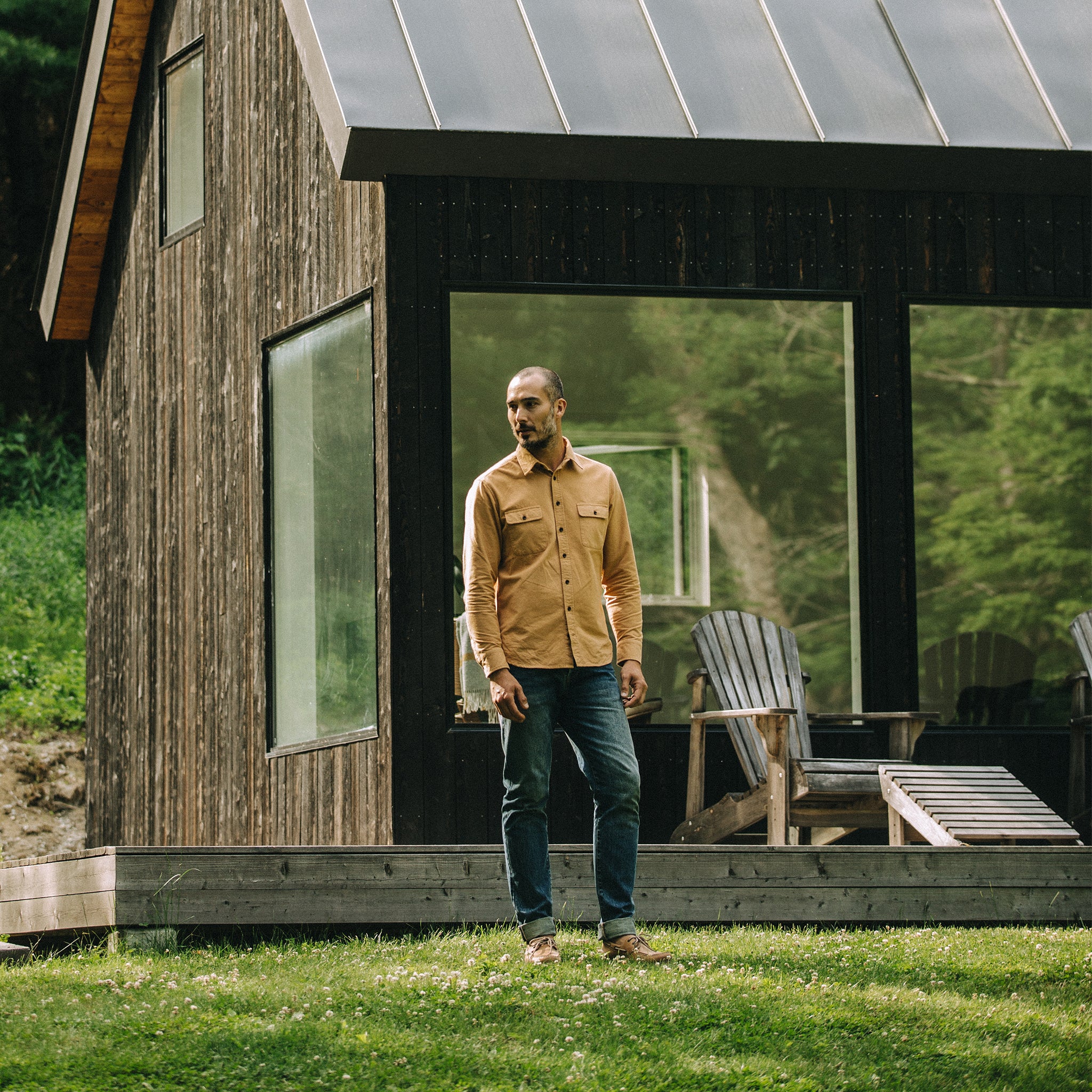 The Yosemite Shirt in Tan